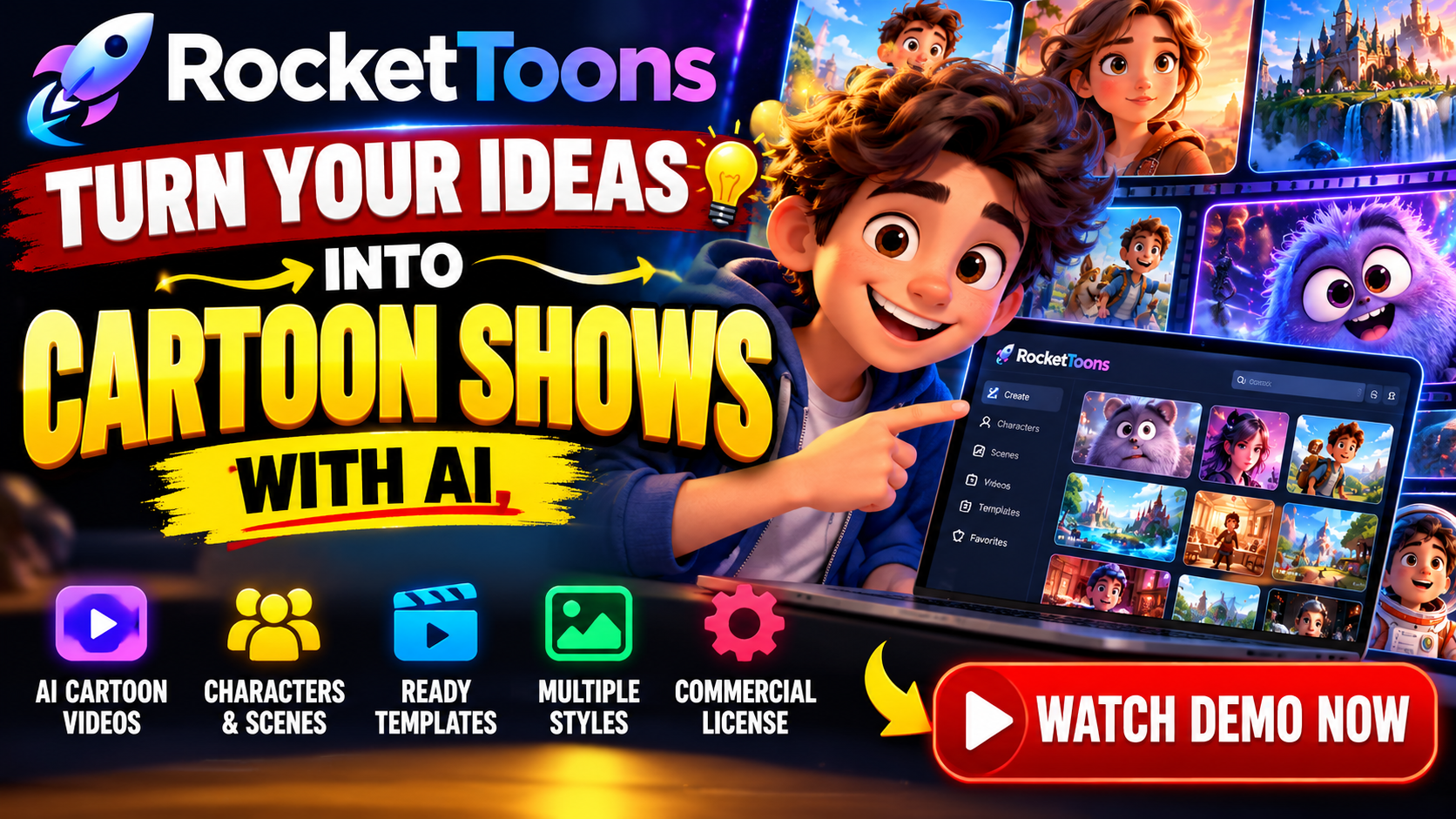 RocketToons AI